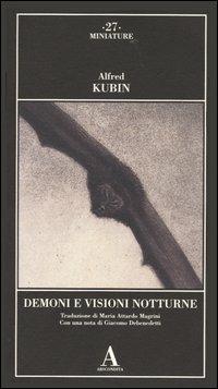 Demoni e visioni notturne - Alfred Kubin - copertina