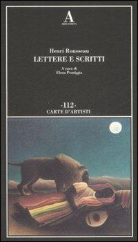 Lettere e scritti - Henri Rousseau - copertina