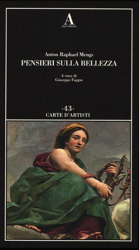Pensieri sulla bellezza - Anton Raphael Mengs - copertina