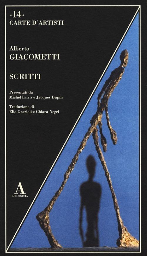 Scritti - Alberto Giacometti - copertina