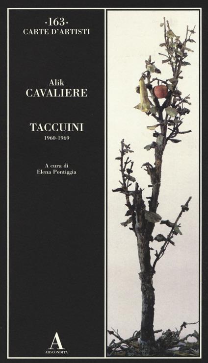 Taccuini 1960-1969 - Alik Cavaliere - copertina