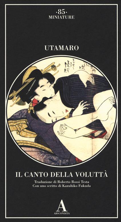 Il canto della voluttà - Utamaro - copertina