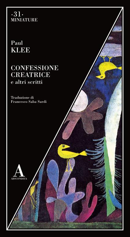Confessione creatrice e altri scritti - Paul Klee - copertina