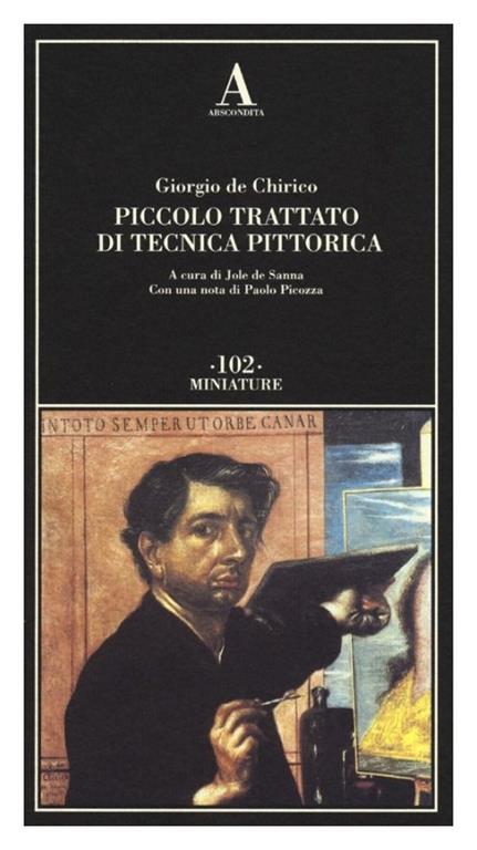 Piccolo trattato di tecnica pittorica - Giorgio De Chirico - copertina