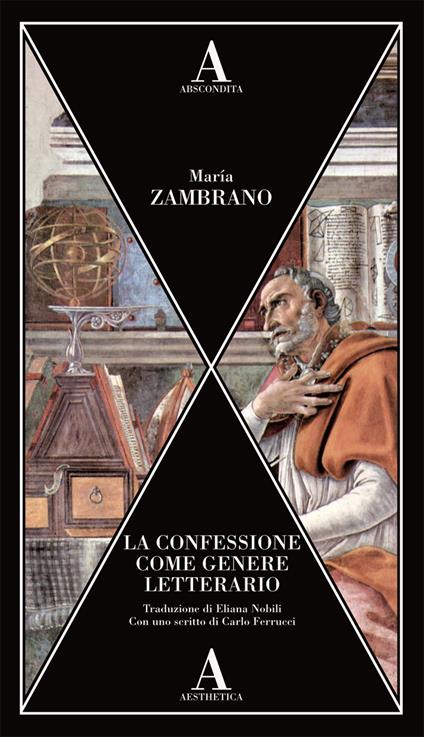 La confessione come genere letterario - María Zambrano - copertina