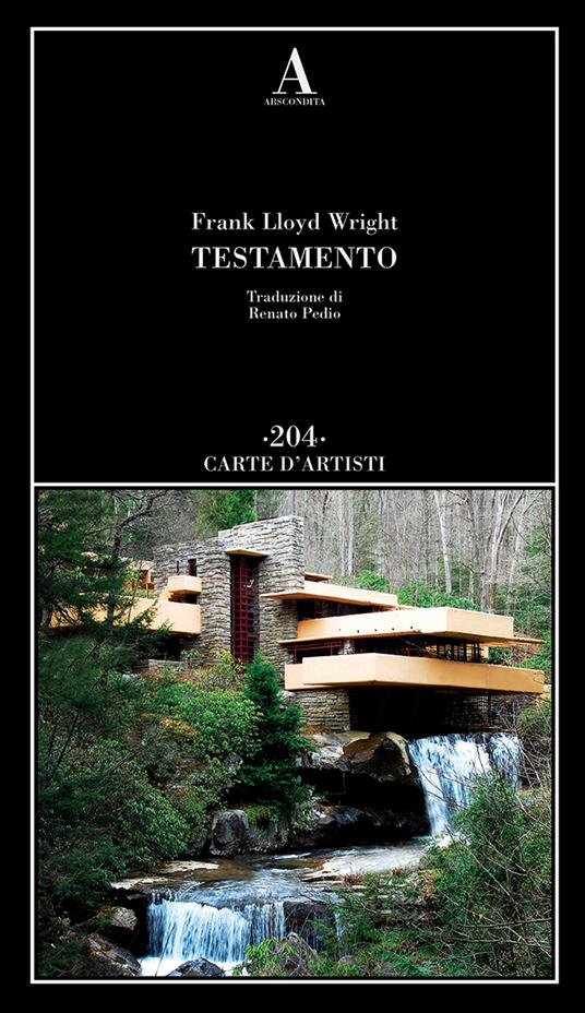 Testamento - Frank Lloyd Wright - copertina