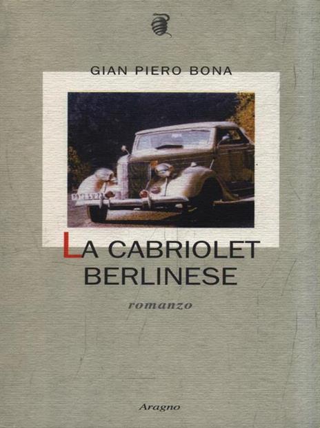 La cabriolet berlinese - Gian Piero Bona - copertina