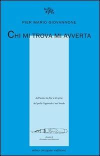 Chi mi trova mi avverta - Pier Mario Giovannone - copertina