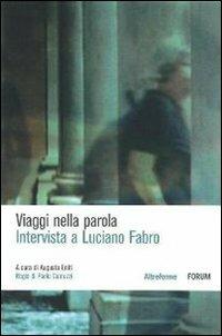 Intervista a Luciano Fabro. DVD - Paolo Comuzzi - copertina