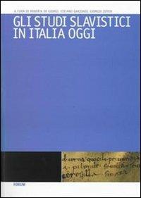 Gli studi slavistici in Italia oggi - copertina