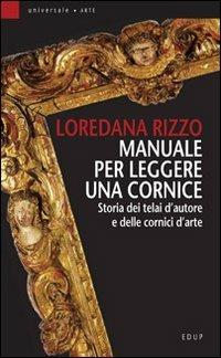 Manuale per leggere una cornice. Storia dei telai d'autore e delle cornici d'arte - Loredana Rizzo - copertina