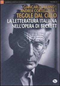 Tegole dal cielo. La letteratura italiana nell'opera di Beckett - copertina