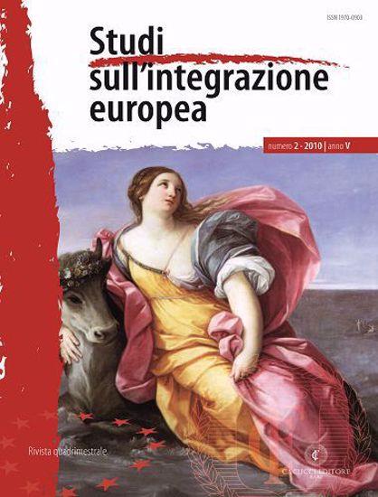 Studi sull'integrazione europea. Vol. 2 - copertina