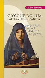 Giovane donna attesa dell'umanità