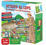 Attenti al lupo. In cammino con San Francesco. Ediz. a caratteri grandi. Con gadget