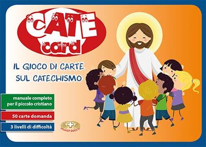 Cate card. Il gioco di carte catechismo. Con 75 carte - copertina