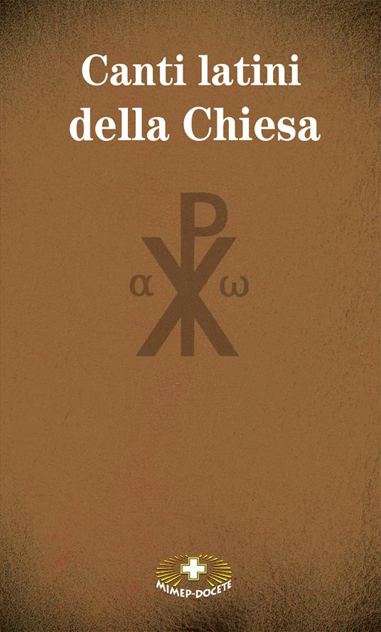Canti latini della Chiesa - copertina