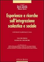Esperienze e ricerche sull'integrazione scolastica e sociale. Vol. 1: Rassegne e ricerche