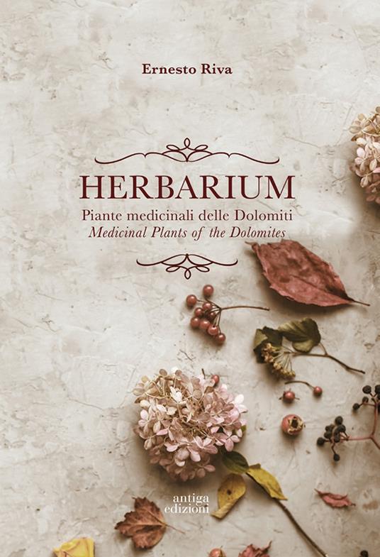 Herbarium. Piante medicinali delle Dolomiti. Medicinal Plants of the Dolomites. Ediz. bilingue - Ernesto Riva - copertina