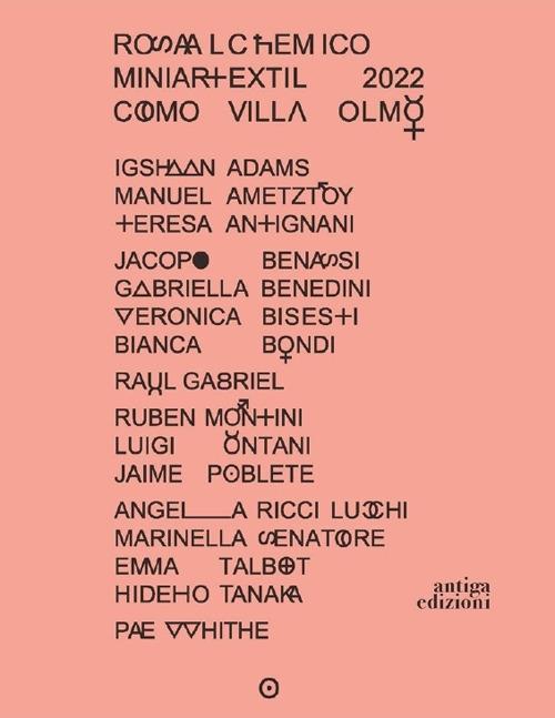 Rosa Alchemico. XXXI edizione - copertina