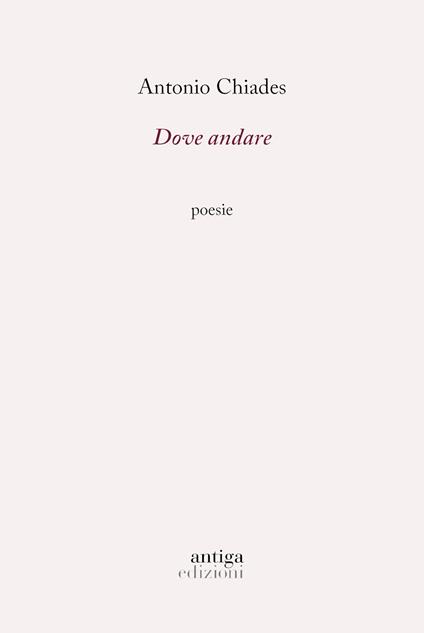 Dove andare - Antonio Chiades - copertina