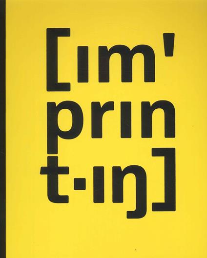 Imprinting. Viaggio tattile e visivo sulla carta e sulla stampa-A tactile and visual journey on paper and printing. Ediz. bilingue - copertina
