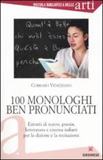 Cento monologhi ben pronunciati