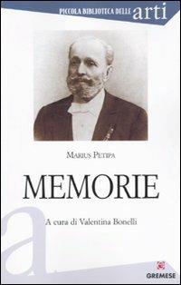 Memorie - Marius Petipa - copertina