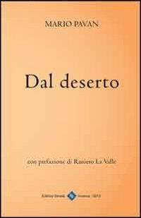 Dal deserto - Mario Pavan - copertina