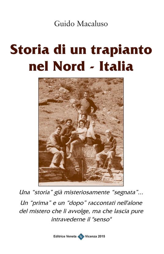Storia di un trapiantio nel Nord-Italia - Guido Macaluso - copertina