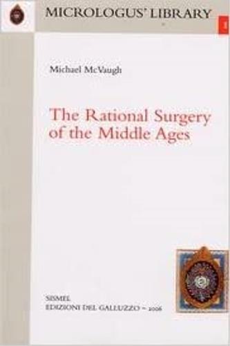 The rational surgery of the Middle Ages - Michael McVaugh - copertina