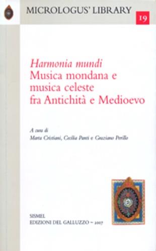 Harmonia mundi. Musica mondana e musica celeste fra antichità e Medioevo - copertina
