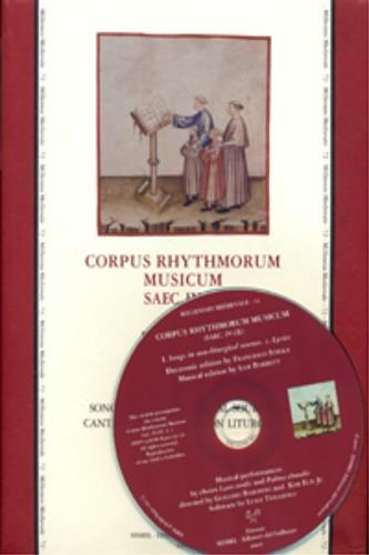 Corpus Rhythmorum Musicum Saec. IV-IX. Songs in non-Liturgical Sources-Canti di tradizione non liturgica. Lyrics-Canzoni. Ediz. italiana, inglese e francese - copertina