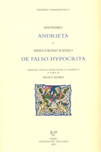 Anonimo, Andrieta, Mercurino Ranzo, De Falso Hypocrita - copertina