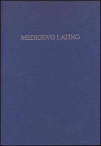 Medioevo latino. Bollettino bibliografico della cultura europea (secolo VI-XV). Vol. 34 - copertina