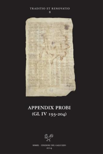 Appendix probi (GL IV 193-204) - copertina