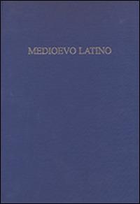 Medioevo latino. Bollettino bibliografico della cultura europea (secolo VI-XV). Vol. 35 - copertina