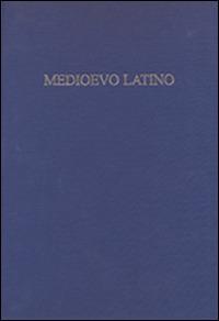 Medioevo latino. Bollettino bibliografico della cultura europea (secolo VI-XV). Vol. 35 - copertina