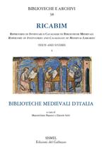 RICABIM. Repertorio di inventari e cataloghi di biblioteche medievali. Text and studies. Vol. 4: Biblioteche medievali d'Italia.