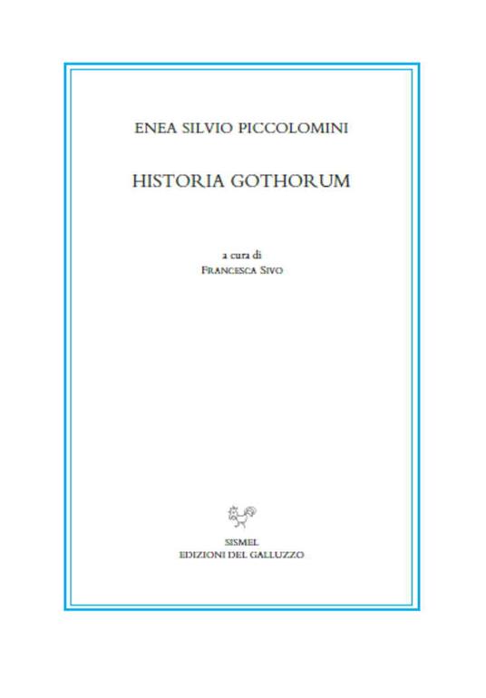 Historia Gothorum - Enea S. Piccolomini - copertina