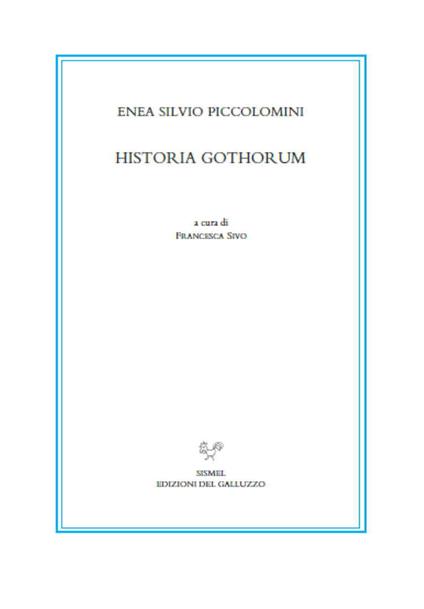 Historia Gothorum - Enea S. Piccolomini - copertina