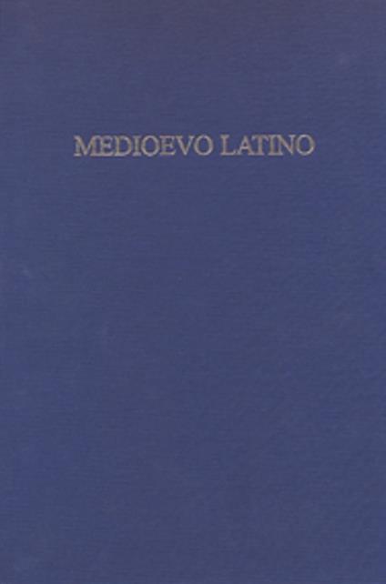 Medioevo latino. Bollettino bibliografico della cultura europea dal secolo VI al XV. Vol. 41 - copertina