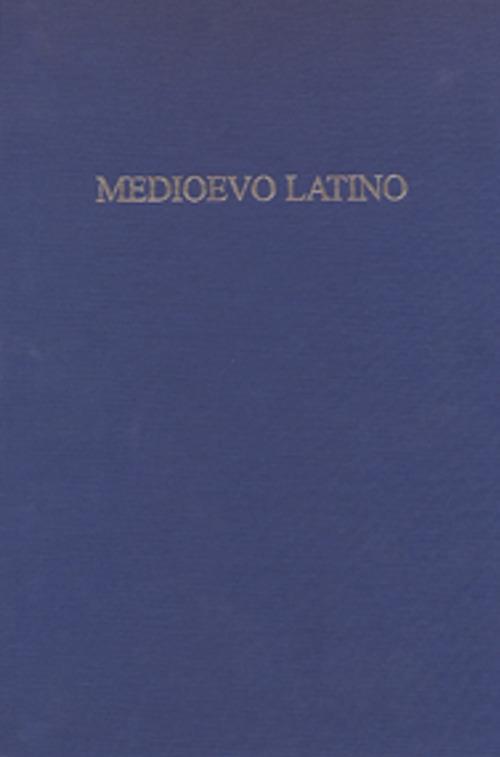 Medioevo latino. Bollettino bibliografico della cultura europea dal secolo VI al XV. Vol. 41 - copertina