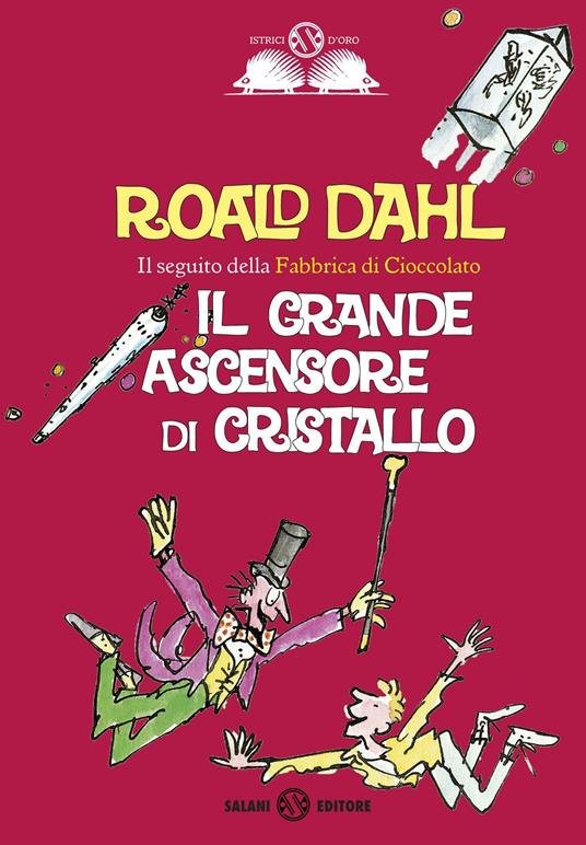 Il grande ascensore di cristallo - Roald Dahl - copertina