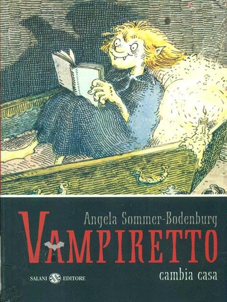 Vampiretto cambia casa - Angela Sommer-Bodenburg - copertina