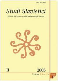 Studi slavistici. Ediz. multilingue. Vol. 2: (2005). - copertina