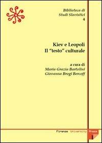 Kiev e Leopoli. Il «testo» culturale - copertina