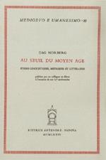 Au seuil du Moyen Age