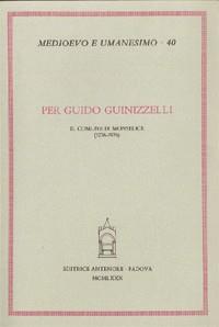 Per Guido Guinizzelli. Il comune di Monselice (1276-1976) - copertina