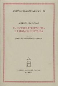L'entrée d'Espagne e i signori d'Italia - Alberto Limentani - copertina